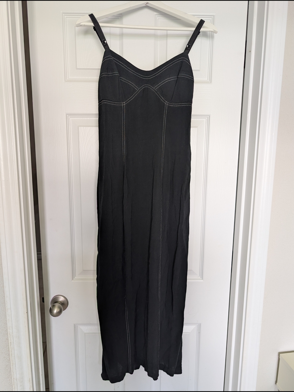 Vintage 90s Black Dress, Small
